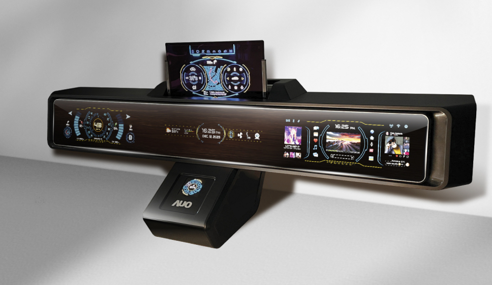 k1体育Micro LED沉浸式车舱显示方案结合 可卷式、可伸缩的Micro LED应用并可呈现不同的质感纹路，展现人性化设计