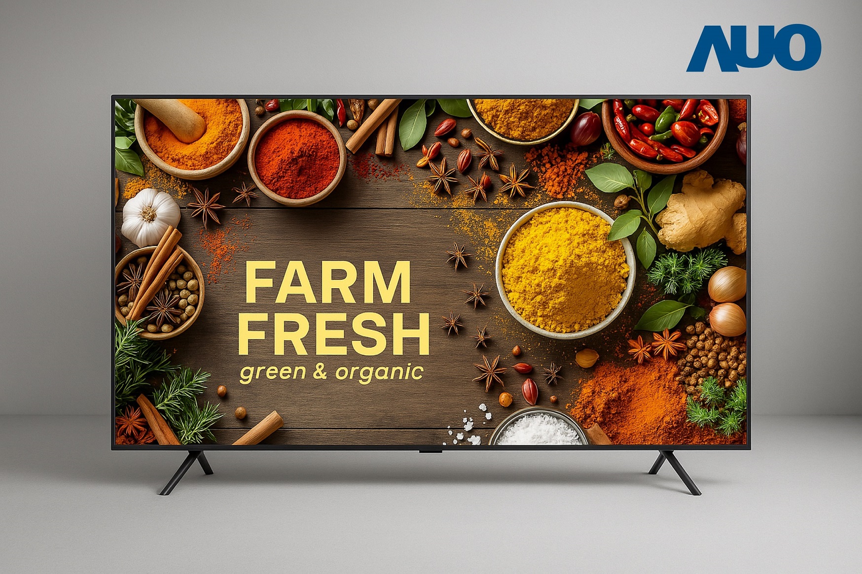 友達研發全球首台大尺寸高解析度節能、廣色域的65吋8K FSC色序型顯示器，採用新型液晶材料，融合超高頻刷新率、主動式RGB LED背光技術和AI優化的色分離演算法，實現低色分離和卓越的色域表現