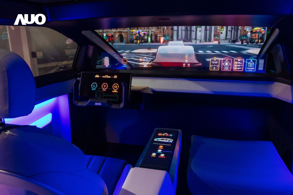 「友達智慧座艙2025」以使用者體驗為核心，運用Micro LED顯示科技為基礎搭配AI創新應用，打造沉浸、互動的座艙體驗，獲得台灣精品銀質獎