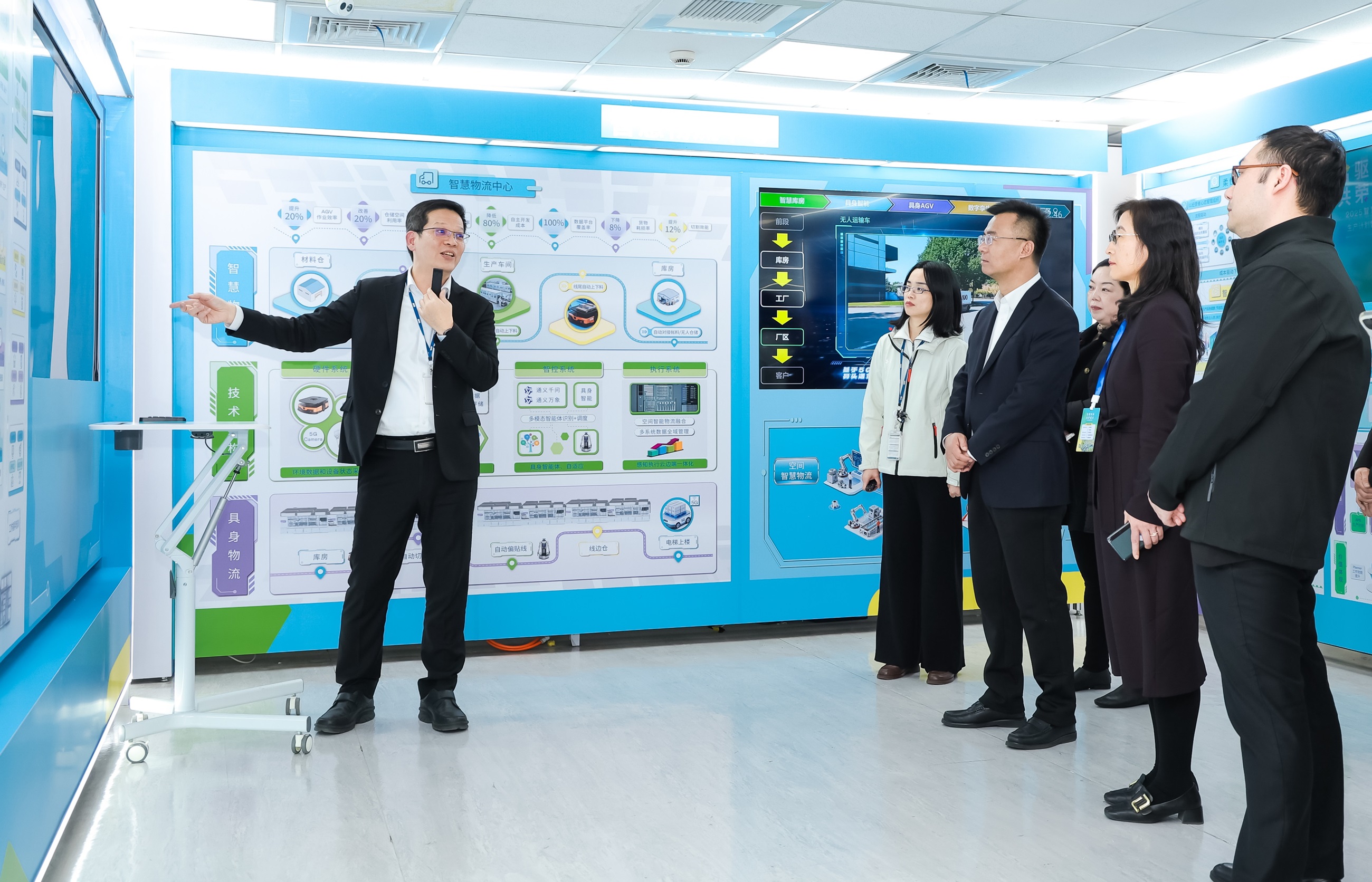 k1体育苏州展示&rdquo;智能体&rdquo;在工业场景的深度应用，与&rdquo;具身智能&rdquo;在生产场景的创新整合，全面升级生产与管理流程，构建全链路智能制造体系，打造柔性自主工厂