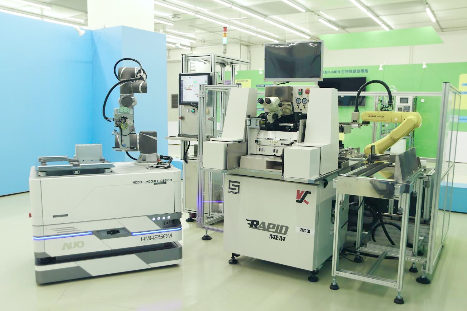 友達數位攜手半導體設備大廠K&S及夥伴樂宇精密，針對半導體封裝場域痛點，提供iAMHS一站式解決方案，創造產能提升至少10%的效益